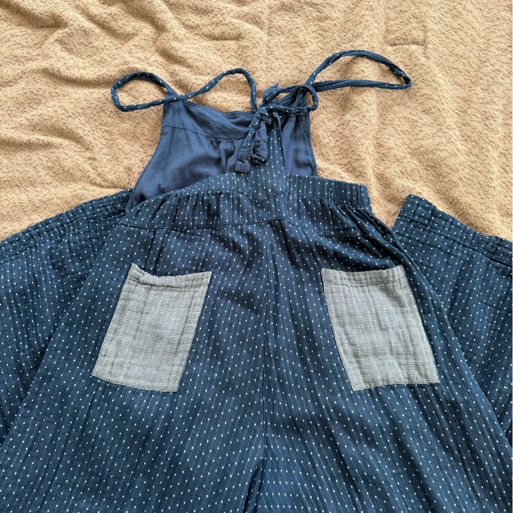 Natural Life Navy Polka Dot Jumper